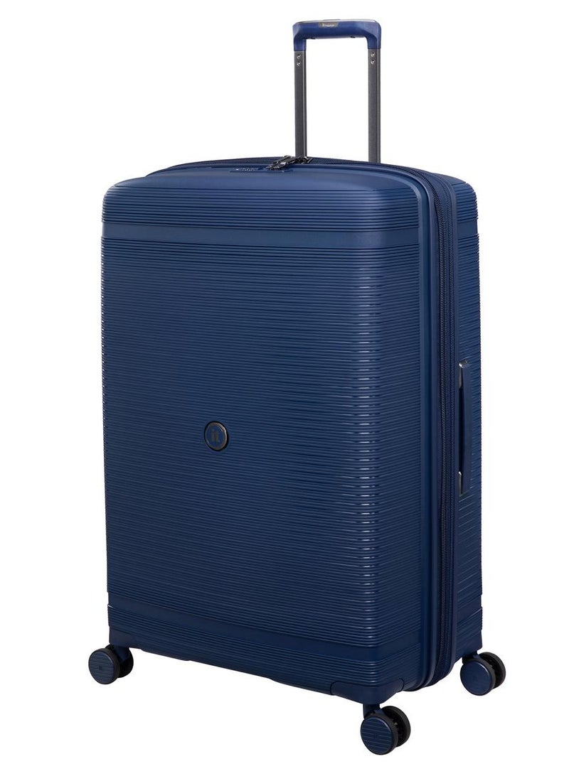 it Luggage Bag Unanimous Set of 3 Pcs, Hard Case Polypropylene (PP) Material, Matching Color Suitcases, 8x360 Degree Spinner Wheels, Expandable Trolley, Telescopic Handle, TSA Lock, Color Dark Blue