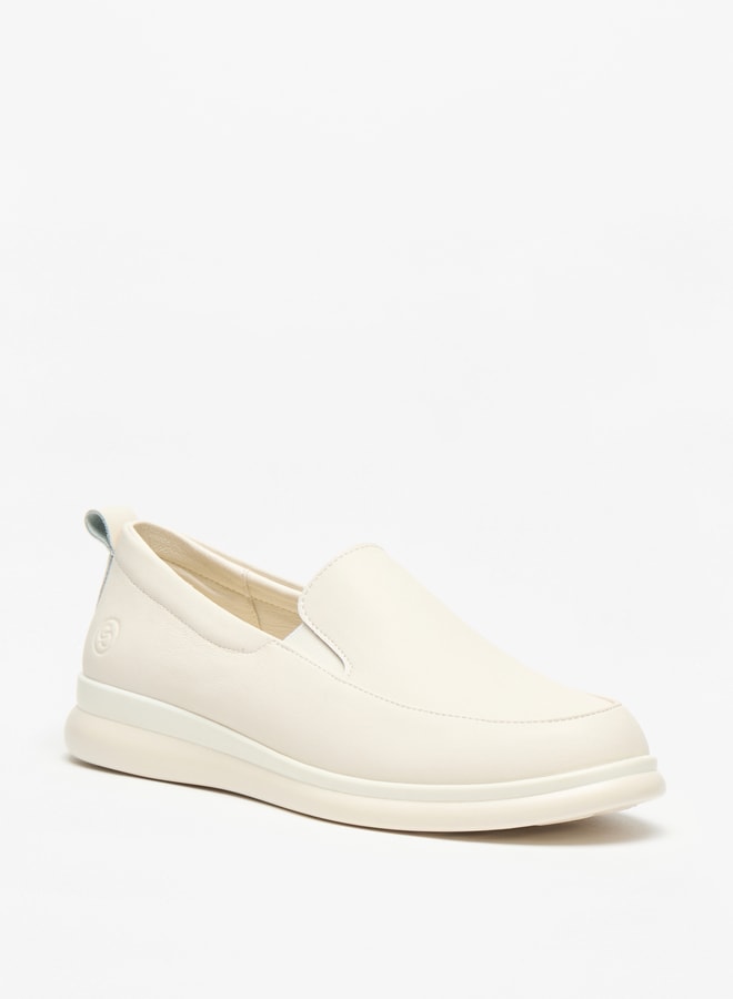 Women's Solid Slip-On Sneakers