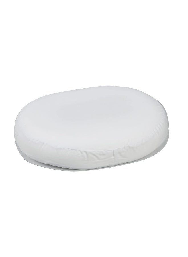Donut Pillow And Seat Cushion For Pain Relief Related To Hemorrhoids Prostate Pregnancy Post Natal And Surgery 16 X 13 X 3 White