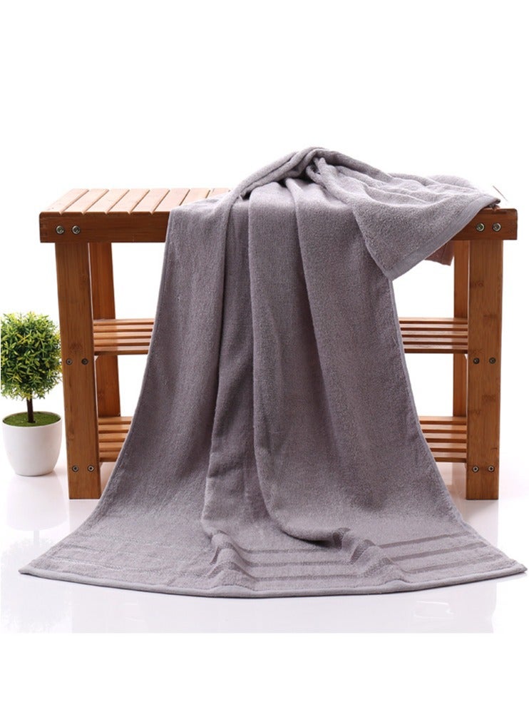 3 Pieces Bath Towel Set, bamboo fiber towel set includes 1 bath towels of 70*140cm, 2 hand towels of 34*75cm,Ultra Soft Towel Set for Bathroom