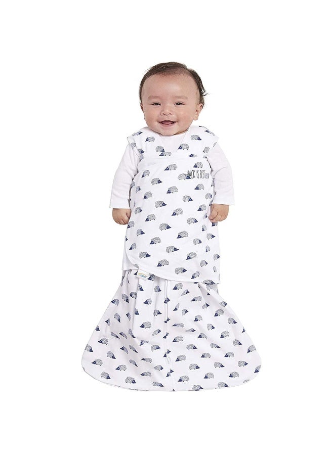 100 Cotton Sleepsack Swaddle 3 Way Adjustable Wearable Blanket Tog 1.5