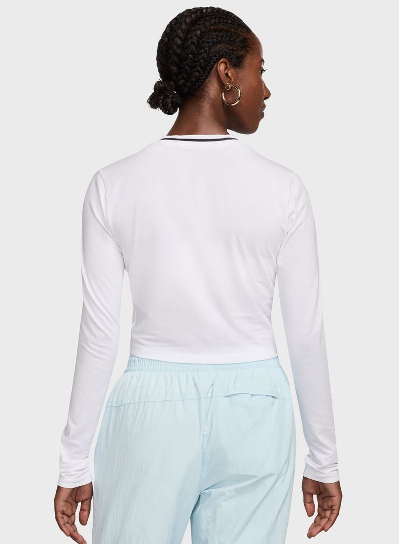 Nsw Slim Cropped T-Shirt