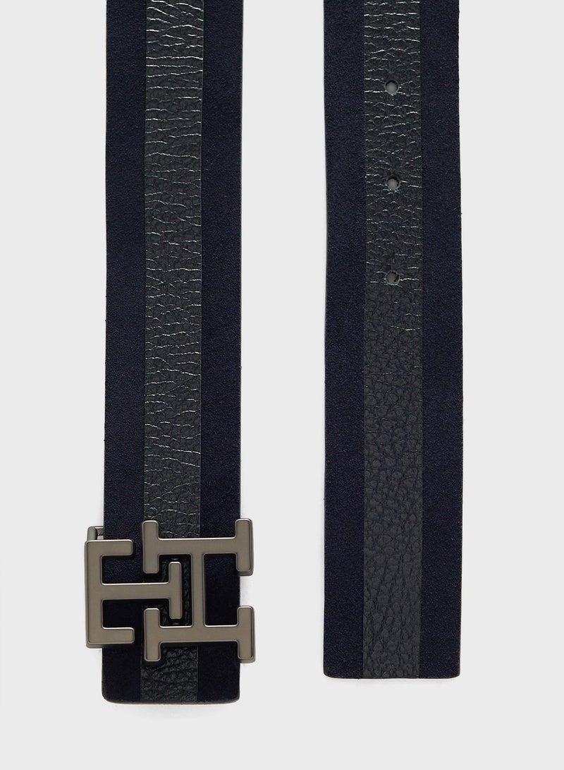 Logo Allocated Hole Belt