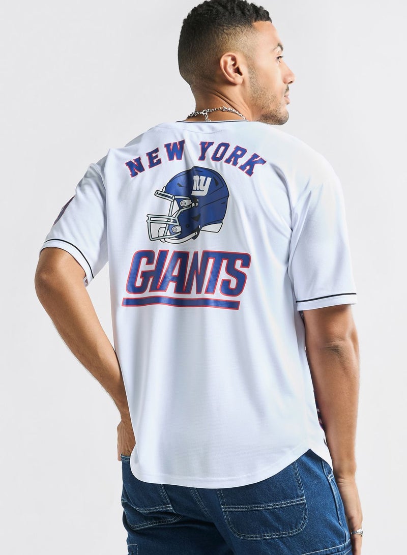 Giants Print Relaxed Fit Shirt