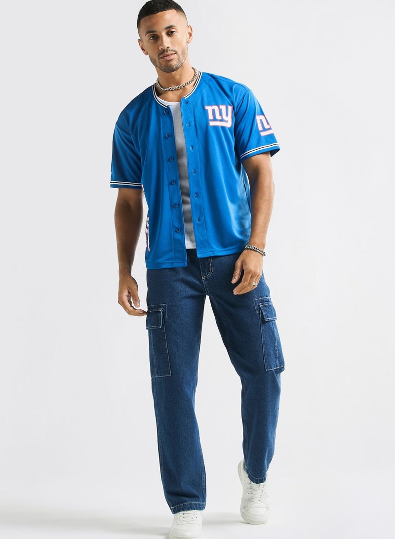 Giants Print Relaxed Fit Shirt