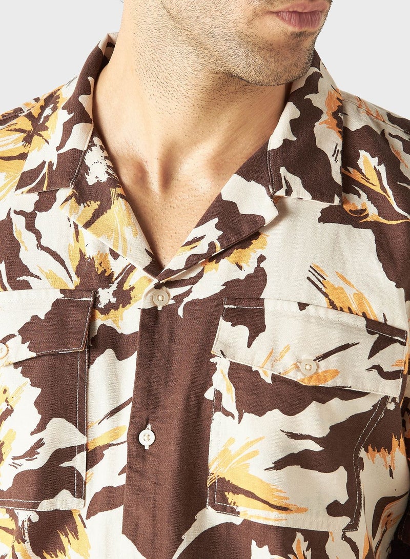 Printed Regualr Fit Shirt