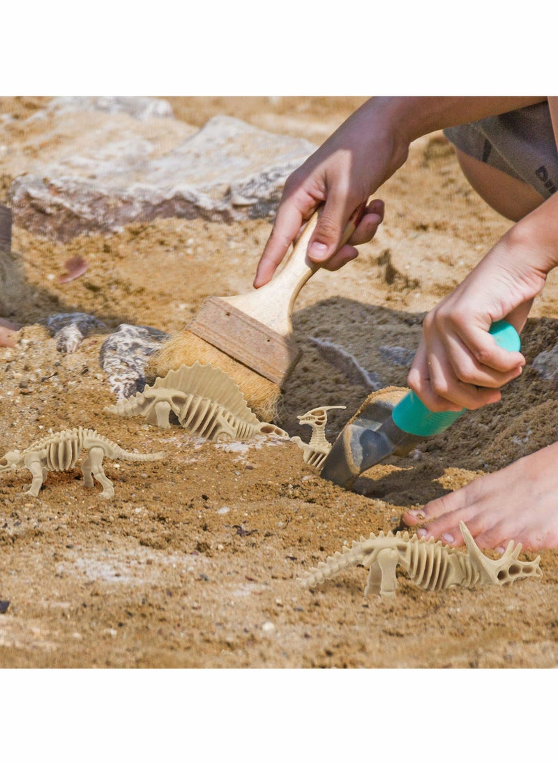 Dinosaur Fossil Skeletons,Figures Dino Bones,Dinosaur Skeleton Toys for Dino Sand Dig,Science Play,Party Favor,12 Styles,36 Pack