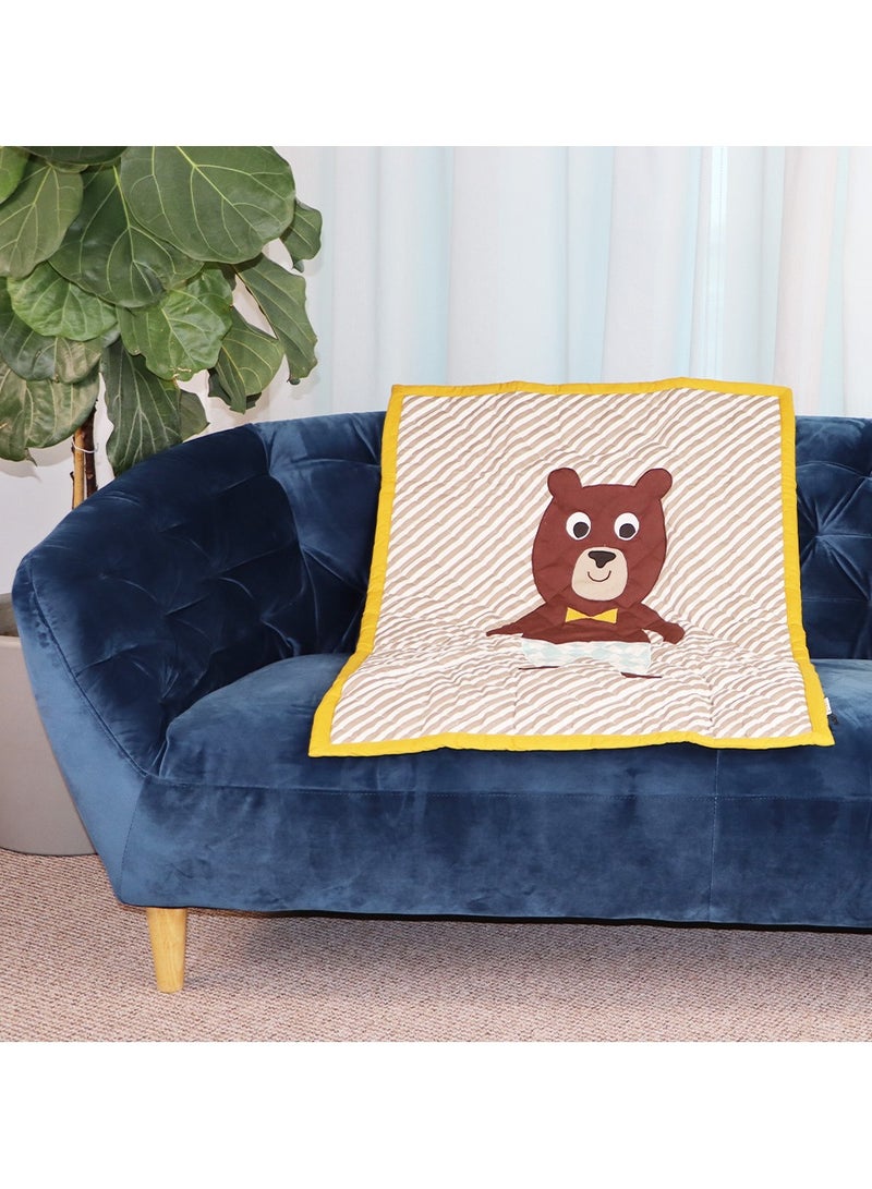 Bear Quilted Blanket