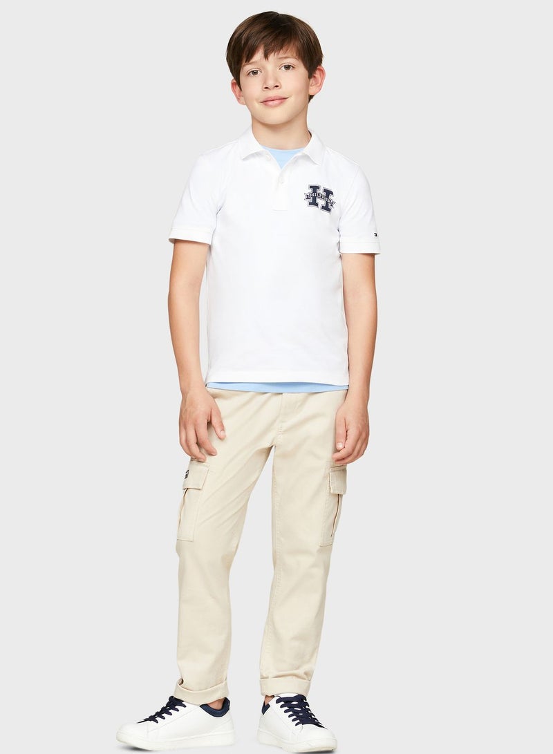 Youth Logo Regular Polo