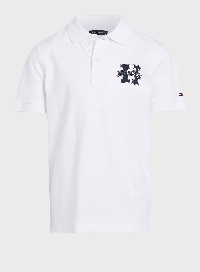 Youth Logo Regular Polo