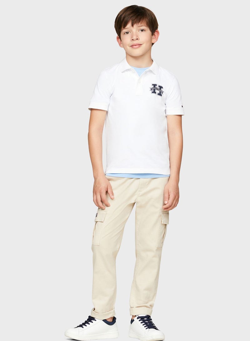 Kids Logo Regular Polo