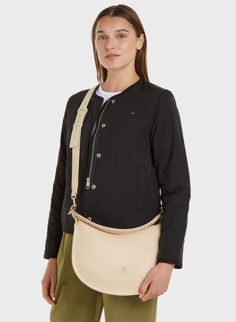 Zip Over Top Handle Crossbody