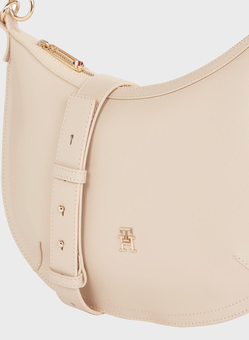 Zip Over Top Handle Crossbody