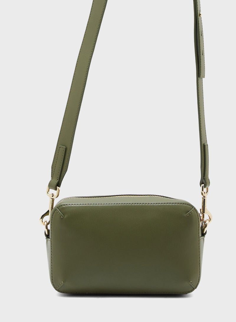 Zip Over Top Handle Crossbody