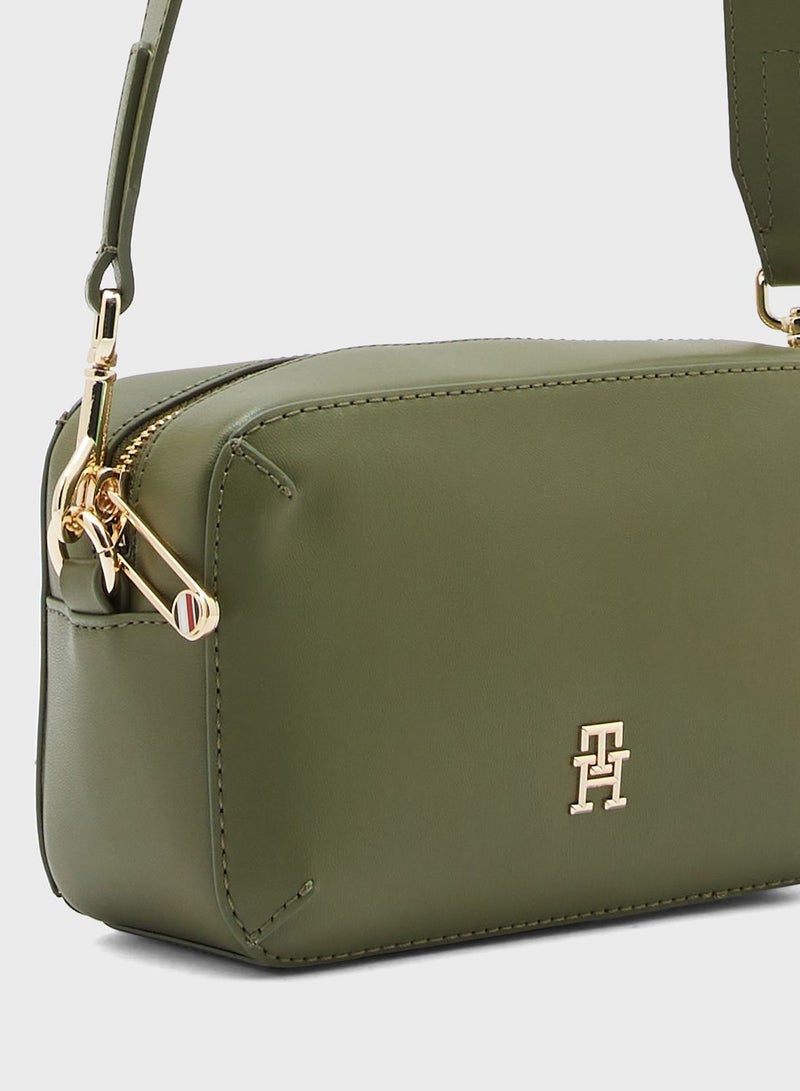 Zip Over Top Handle Crossbody