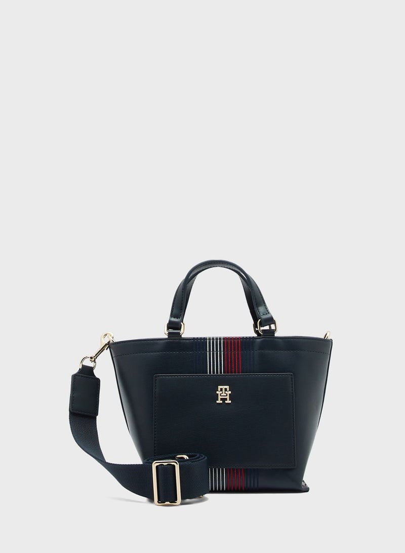 Distinct Top Handle Tote