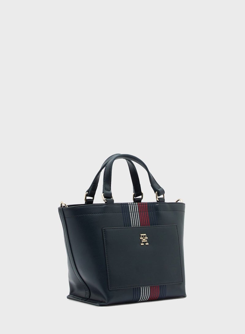 Distinct Top Handle Tote