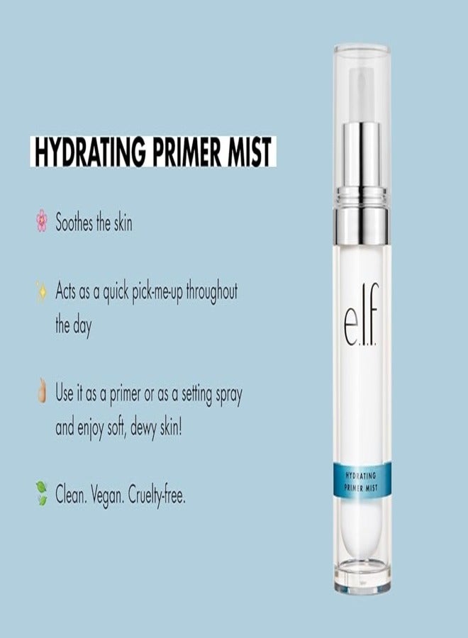 e.l.f. Hydrating Primer Mist - Ultimate Moisturizing & Refreshing Makeup Primer Spray 30ml