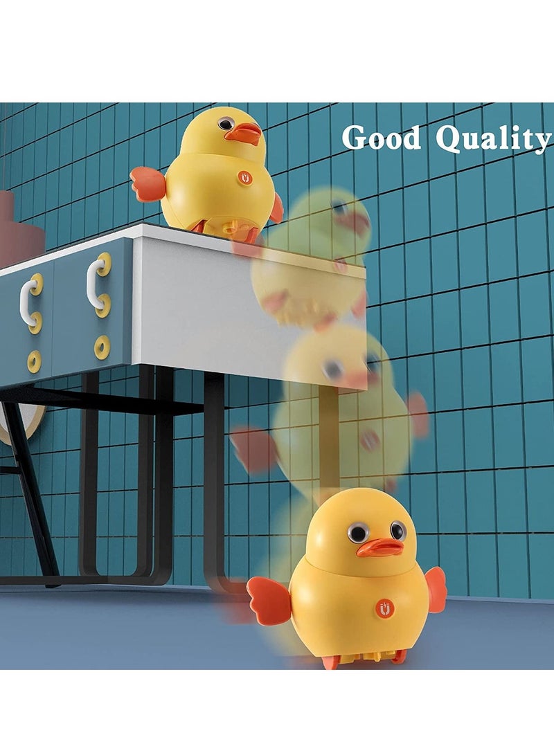 Swinging Chicken Toy, 6 Pcs Electric Walking Animal Walking Chick Team, Funny Swing Squad Can Fixed-Point Toddler Toys for Kids, Children, Toddler