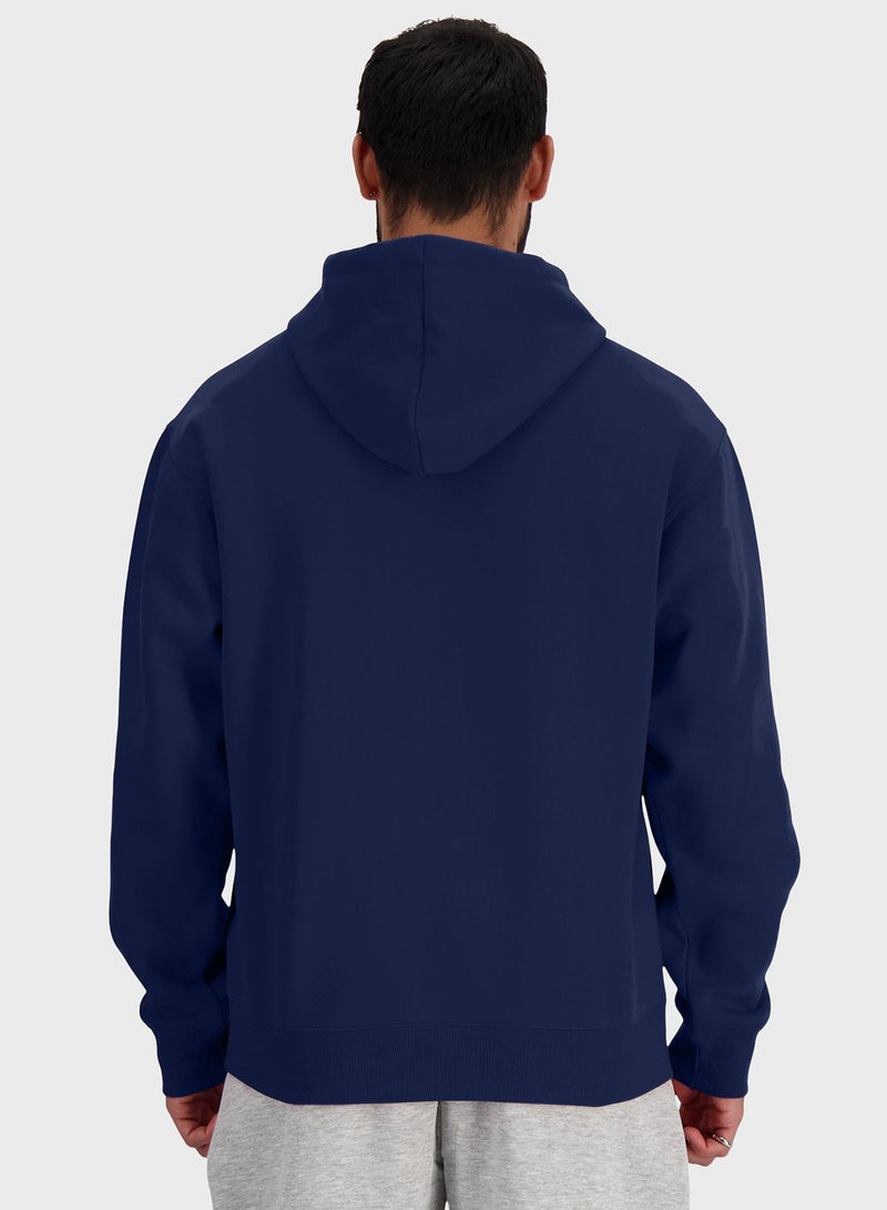 Essential French Terry Logo Hoodie