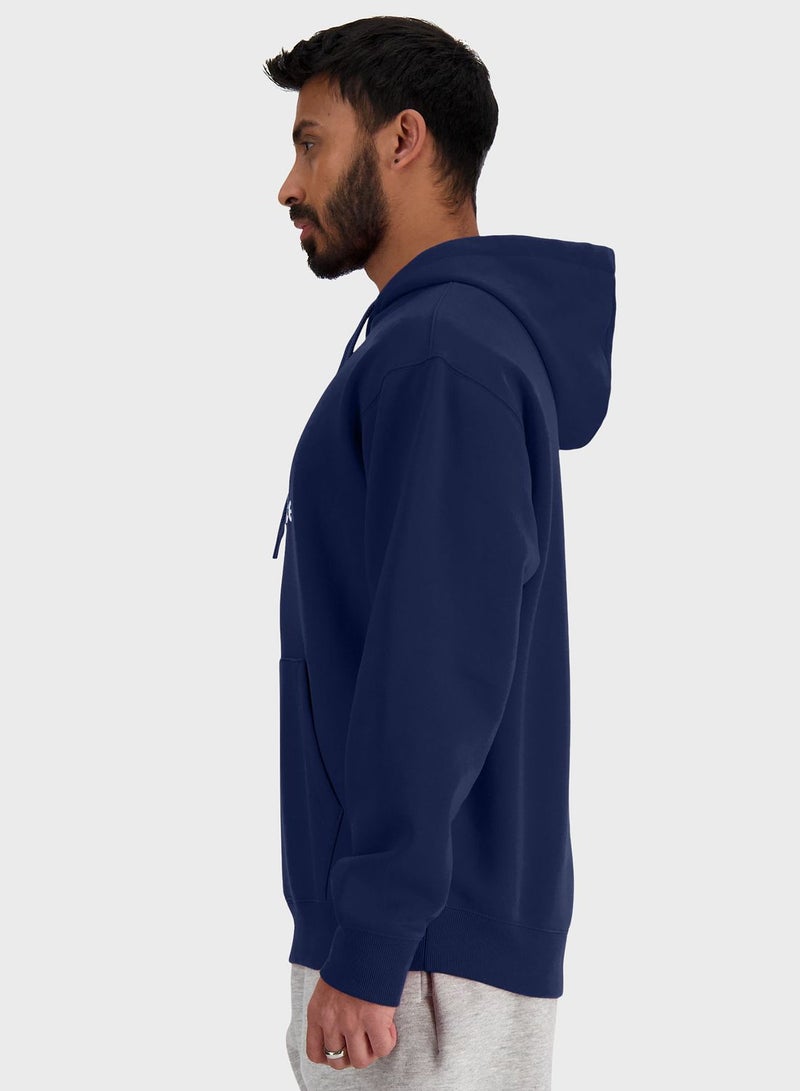 Essential French Terry Logo Hoodie