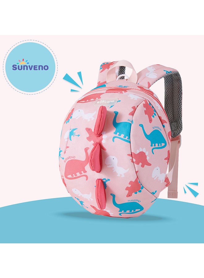 Kids Backpack - Dinosaur Pink