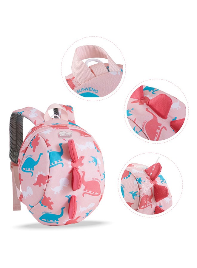 Kids Backpack - Dinosaur Pink