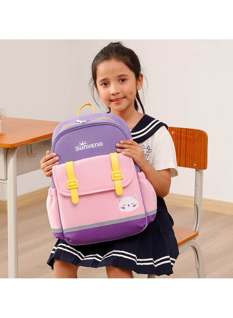 School Backpack 16 Inches - Purple