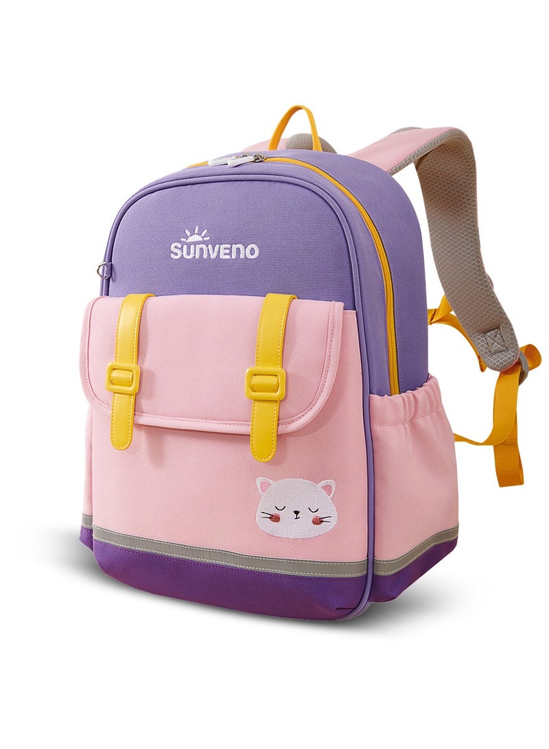 School Backpack 16 Inches - Purple