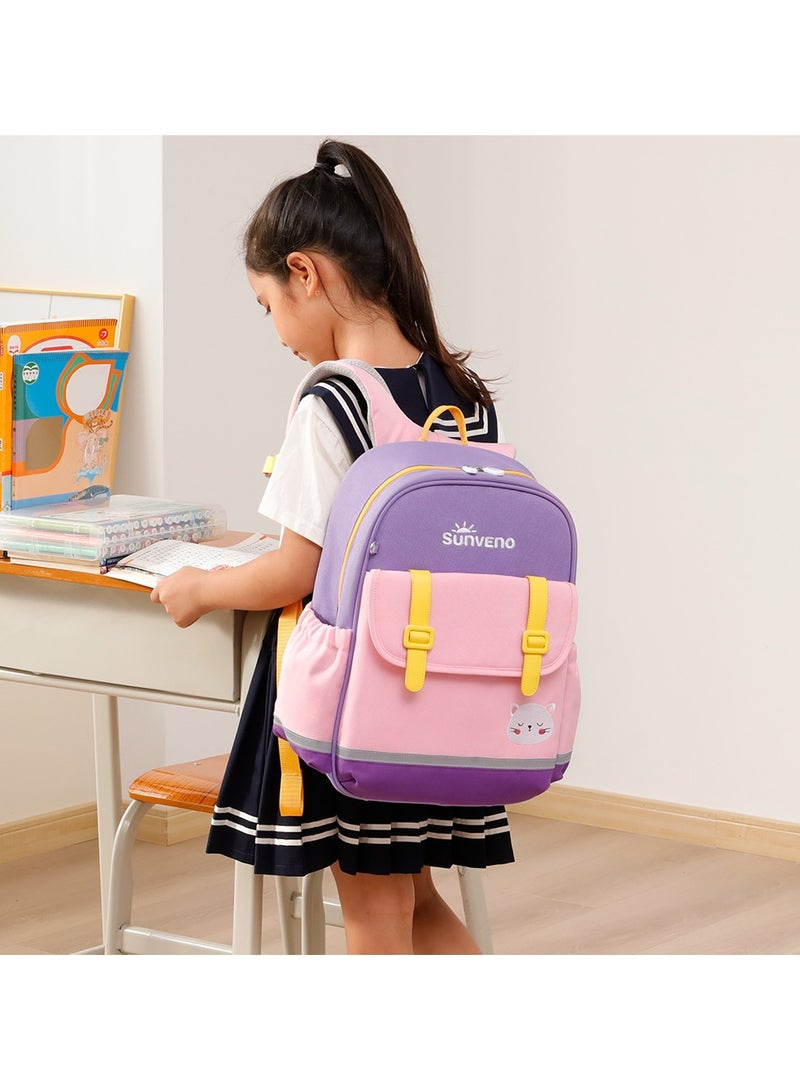 School Backpack 16 Inches - Purple