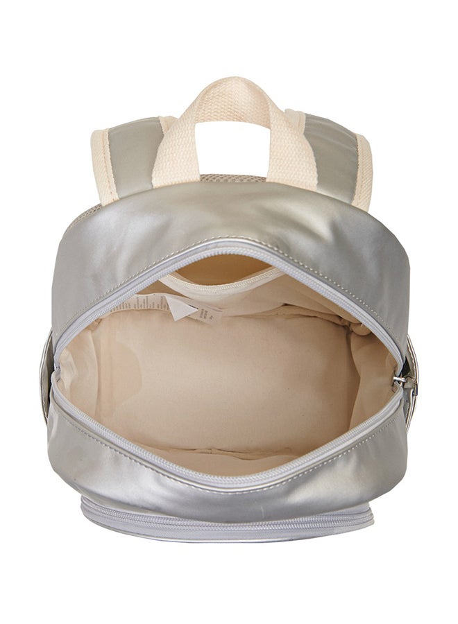 Kids Backpack 11 Inches - Silver