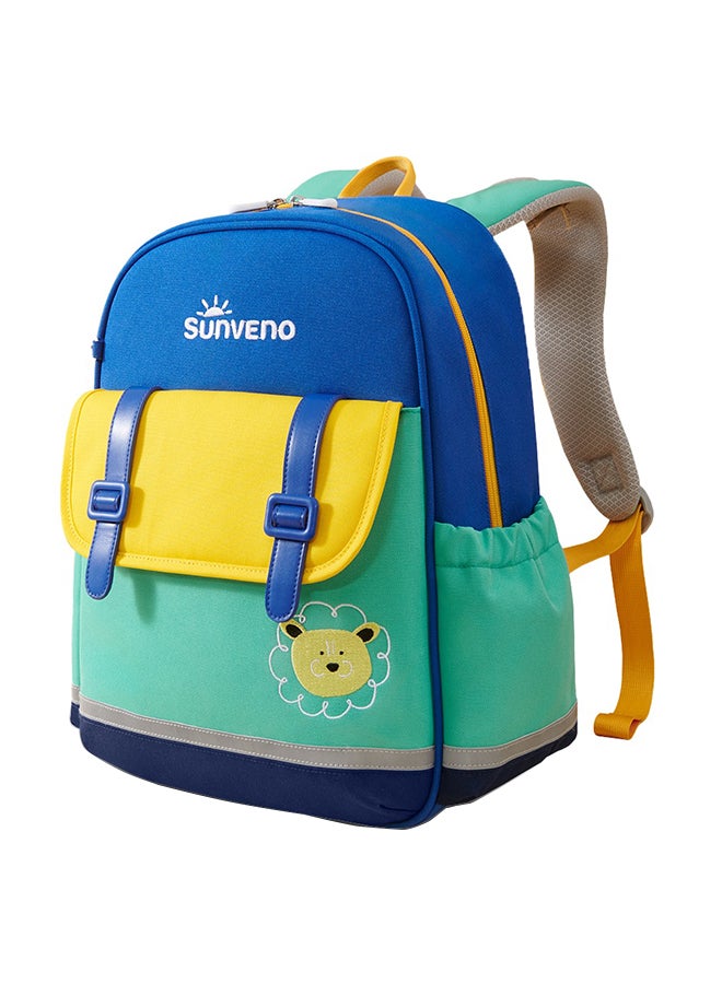 School Backpack 16 Inches - Green