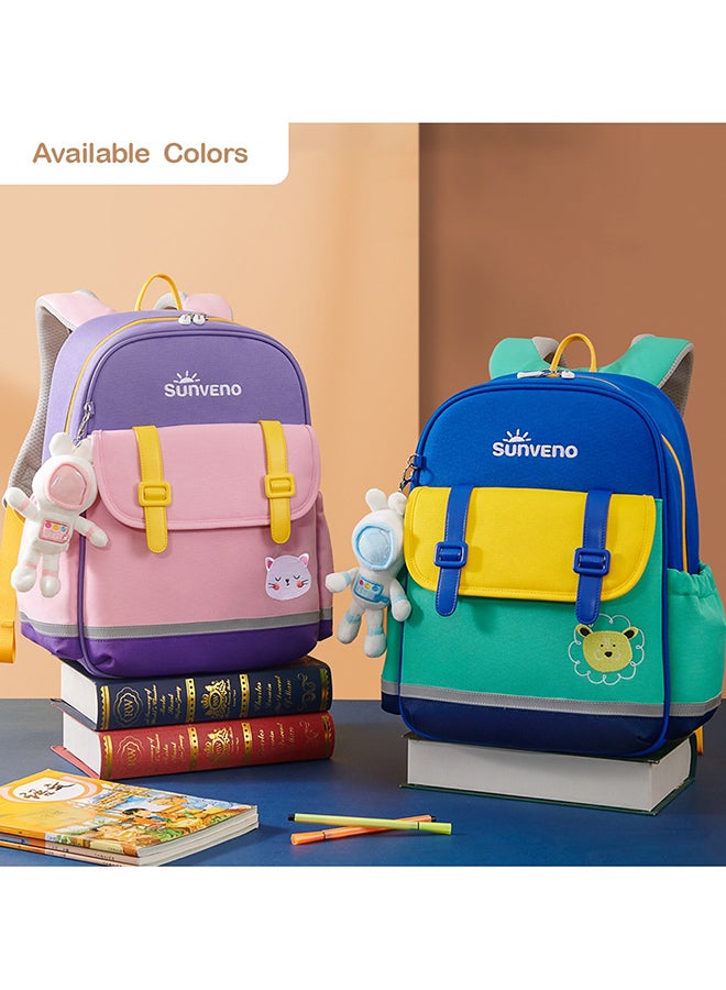 School Backpack 16 Inches - Green