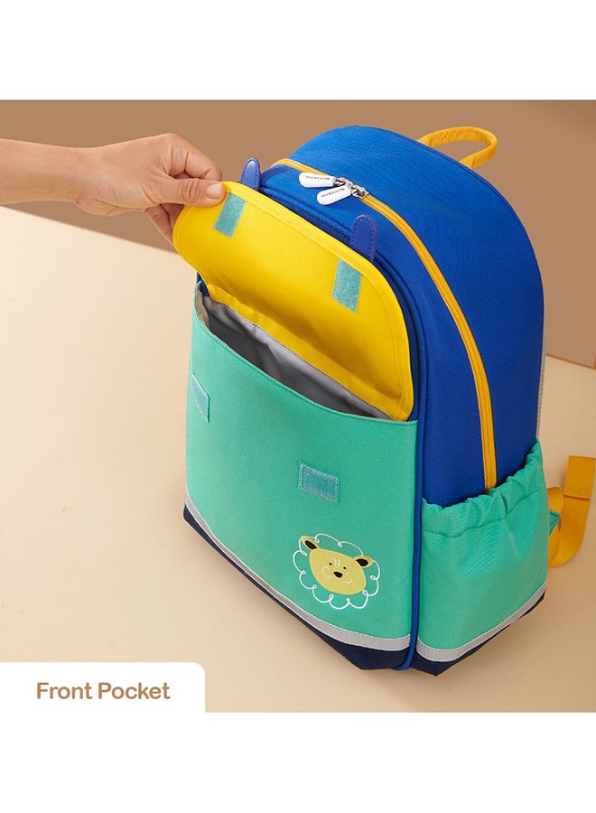 School Backpack 16 Inches - Green