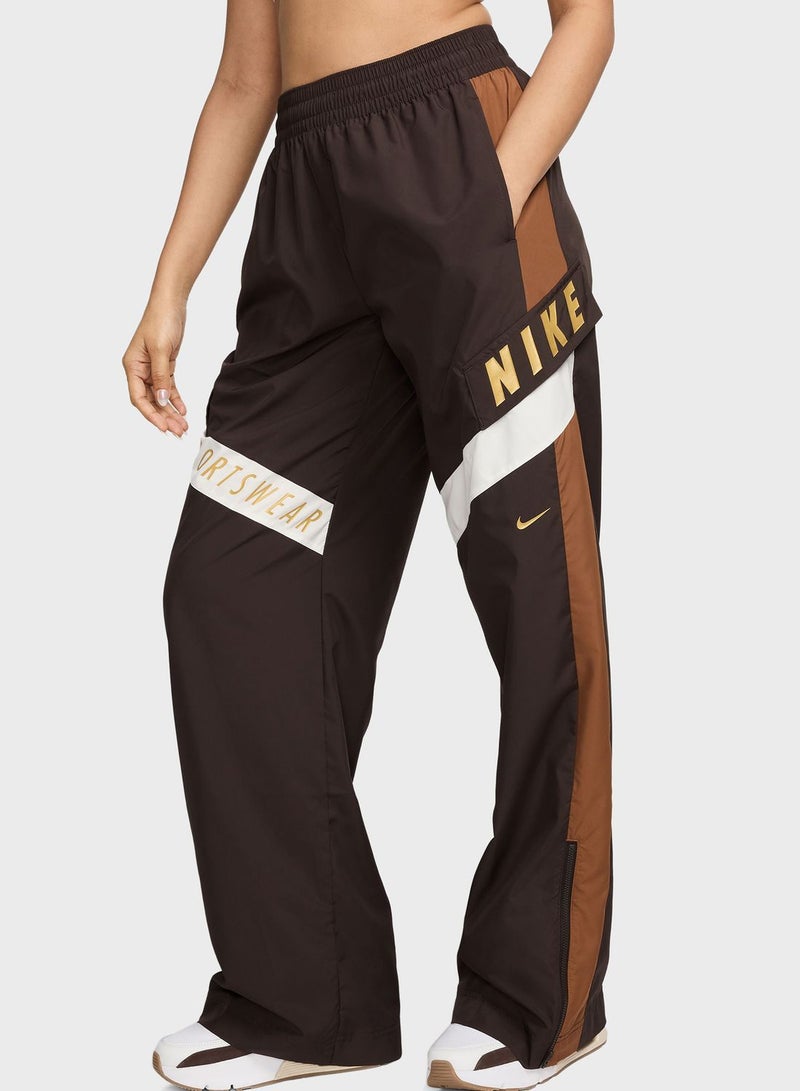 Nsw Woven Oversized High Rise Pants