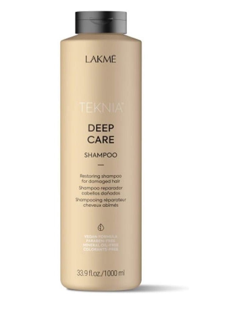 Lakme Teknia Deep Care Restoring Shampoo for Damage Hair 1000ml