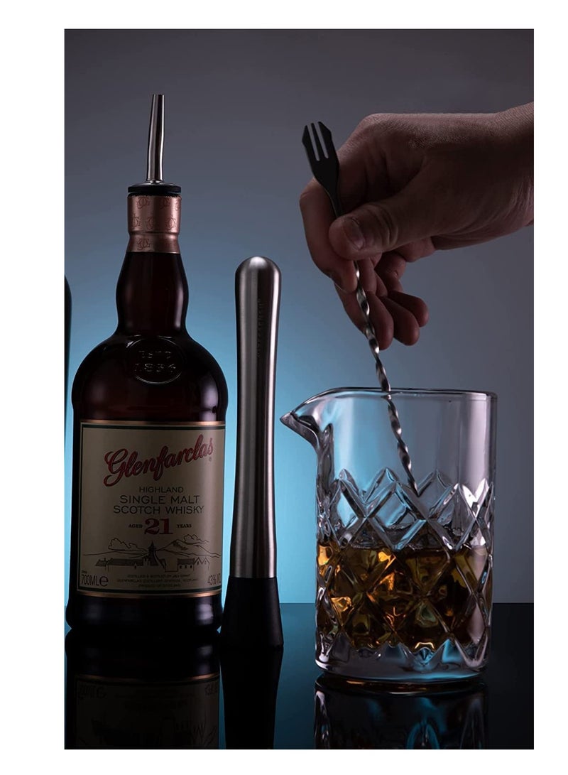 Bar Co ck ta il Mixing Glass, Seamless Co ck ta il Pitcher for Stirred Co ck ta il with Weighted Bottom, Old Fashioned Bartender Accessory and Tool   18oz 500ml