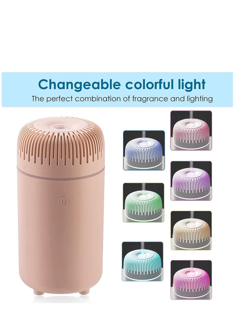 Car Diffuser Humidifier Aromatherapy Essential Oil Diffuser USB Cool Mist Mini Portable Diffuser for Car Home Office Bedroom