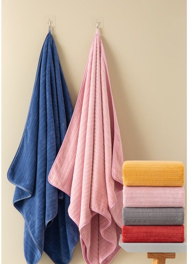 Microfiber Towel 90x160 cm 2 PCS Bath Towel Microfiber Soft, Durable and Light Weight