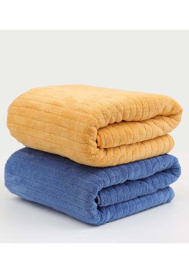 Microfiber Towel 90x160 cm 2 PCS Bath Towel Microfiber Soft, Durable and Light Weight