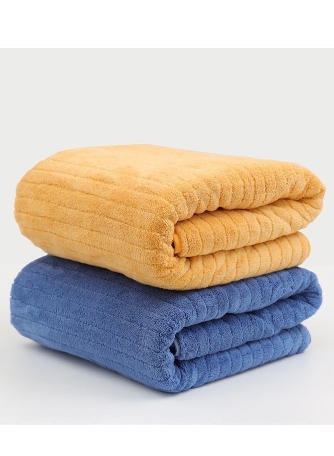 Microfiber Towel 90x160 cm 2 PCS Bath Towel Microfiber Soft, Durable and Light Weight