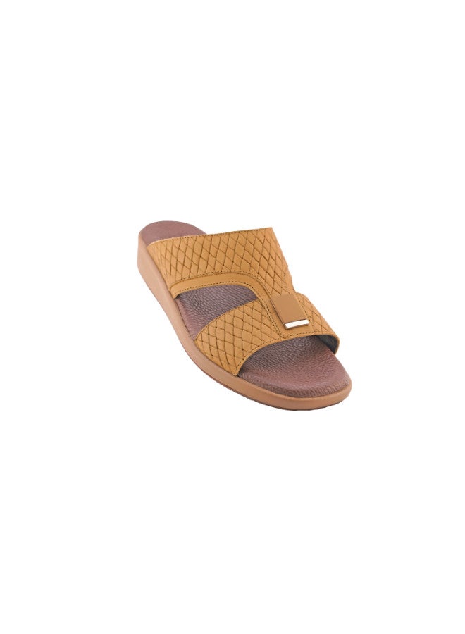 008-3088 Barjeel Uno Boys Arabic Sandals BBGT 11 Sand