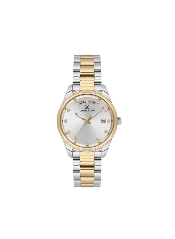 DANIEL KLEIN PREMIUM WOMENS  MULTICOLOUR STRAP WATCH - DK.1.13718-3
