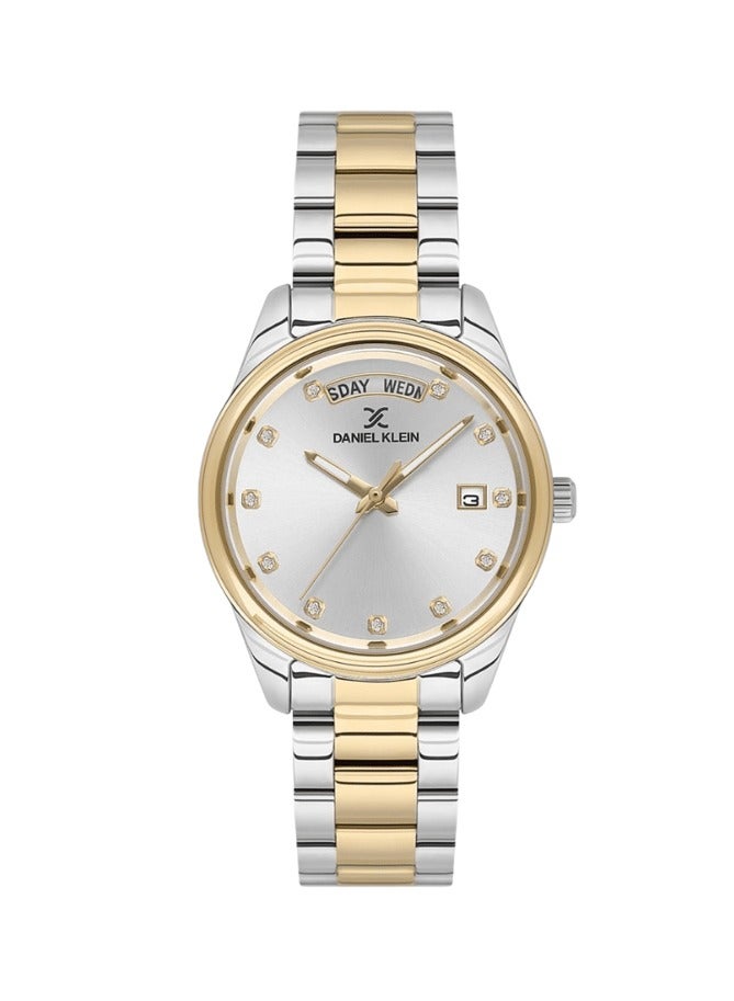 DANIEL KLEIN PREMIUM WOMENS  MULTICOLOUR STRAP WATCH - DK.1.13718-3