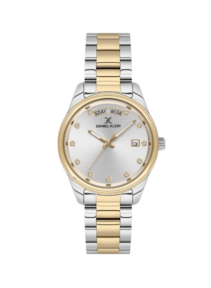 DANIEL KLEIN PREMIUM WOMENS  MULTICOLOUR STRAP WATCH - DK.1.13718-3