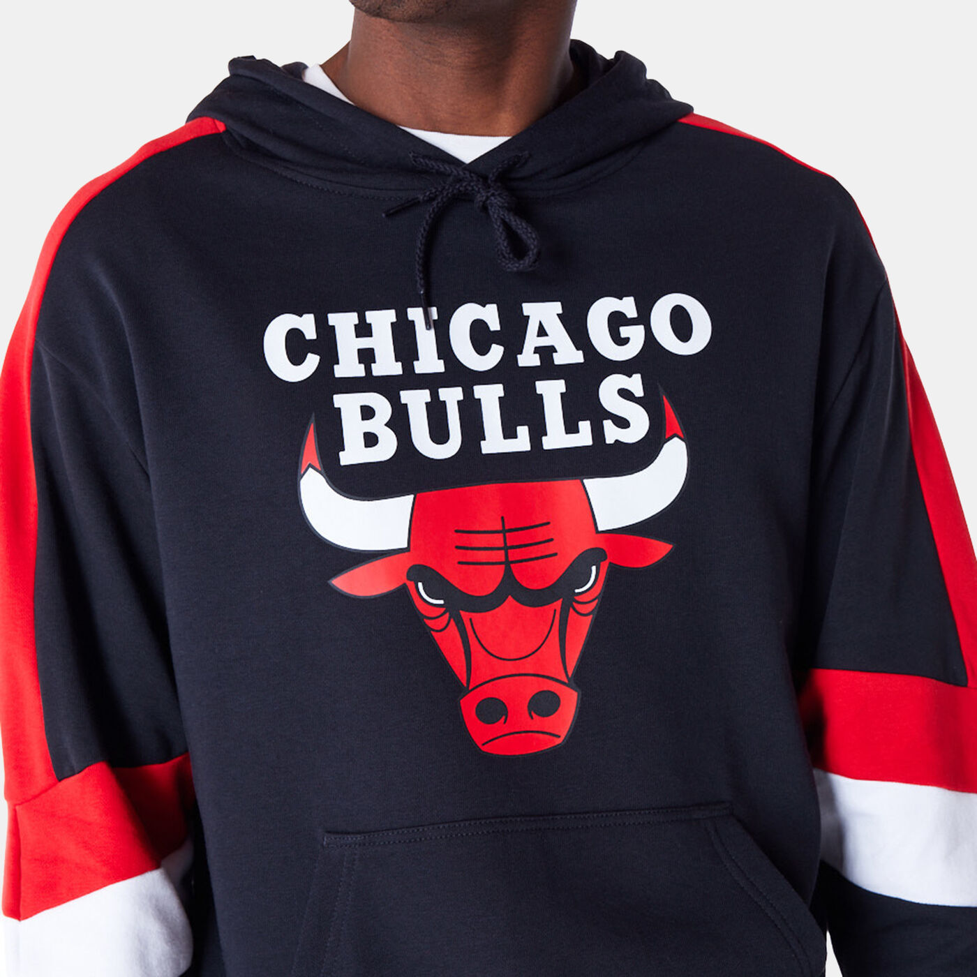 Men's NBA Chicago Bulls Colourblock Hoodie