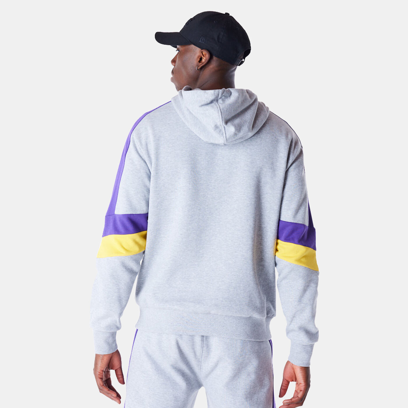 Men's NBA Los Angeles Lakers Colourblock Hoodie