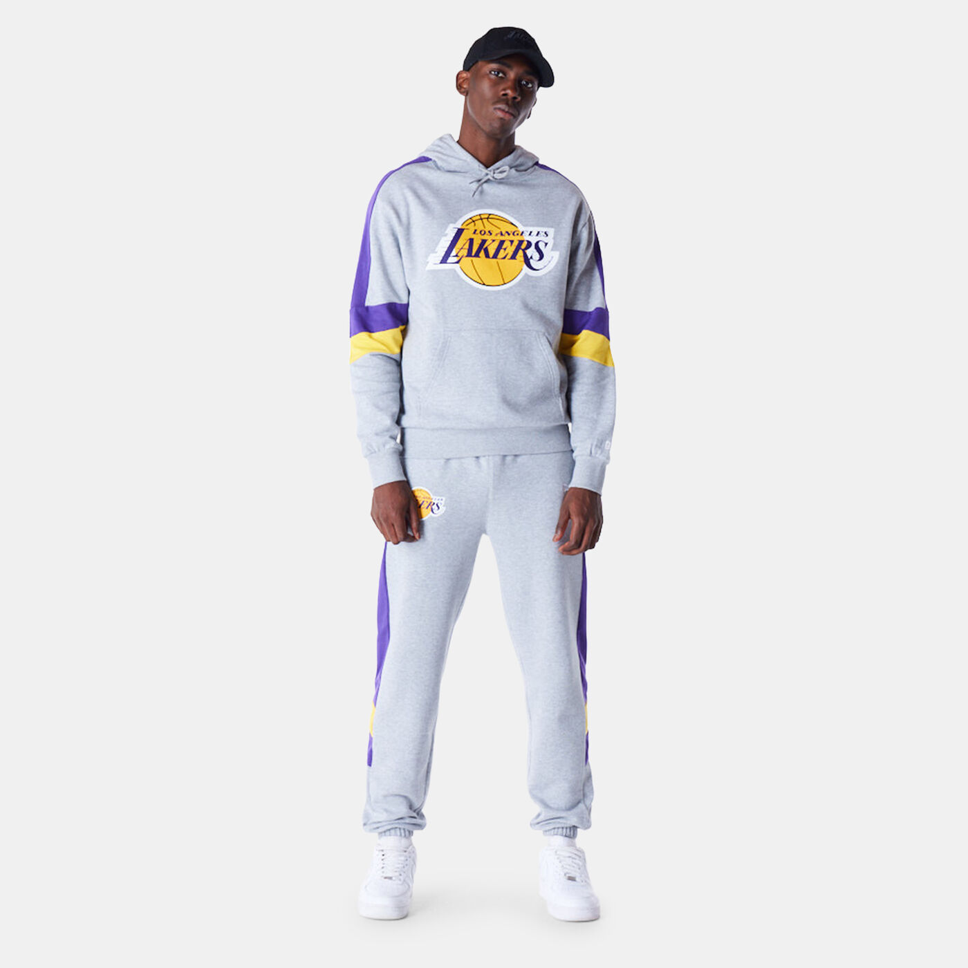 Men's NBA Los Angeles Lakers Colourblock Hoodie