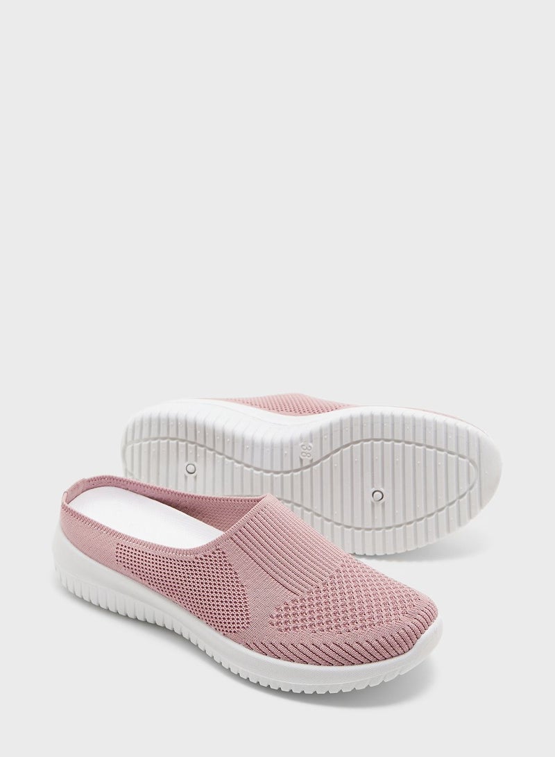 Breathable Knit Comfort Slip On Shoe