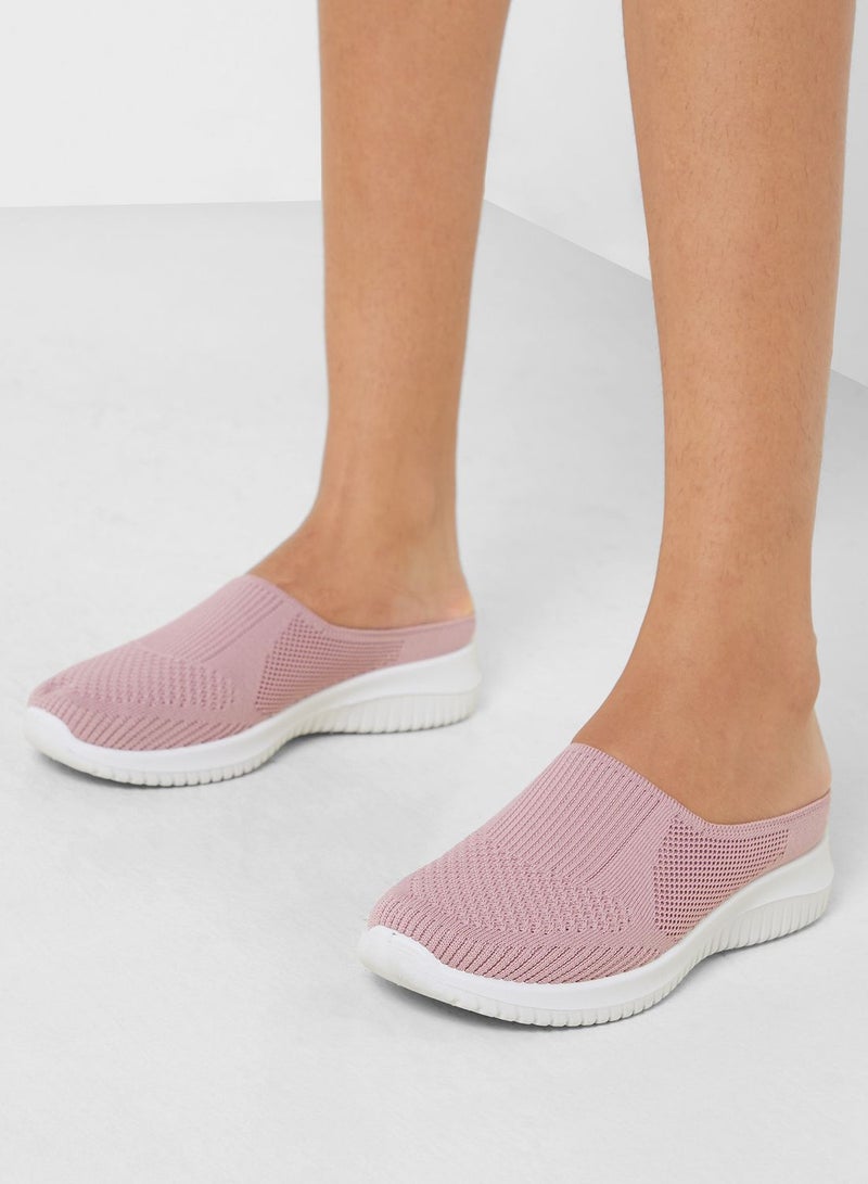 Breathable Knit Comfort Slip On Shoe